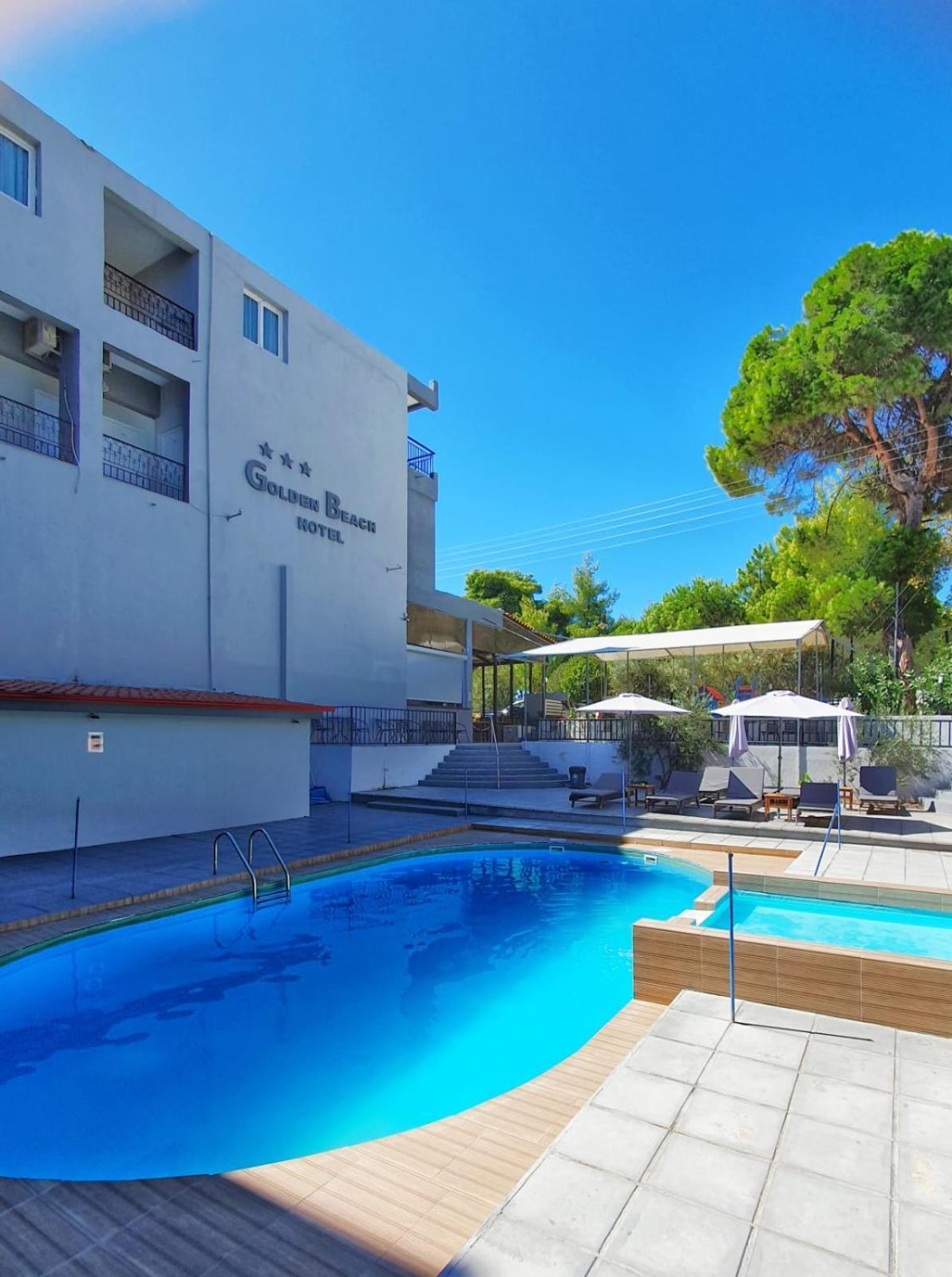 Golden Beach Hotel Metamorfosi  Eksteriør billede